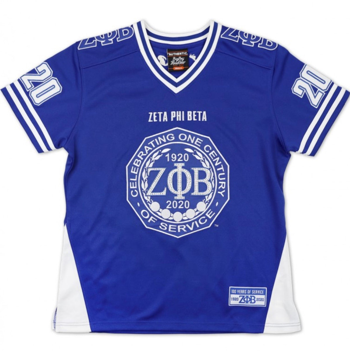 Zeta Centennial Football Jersey – Greek Apparel and More
