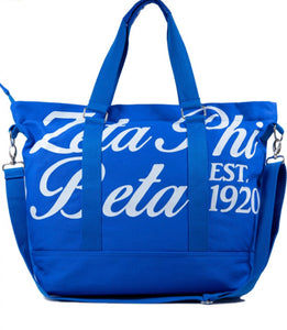 Zeta Canvas Tote Bag