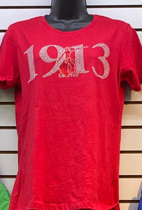 Delta 1913 Bling Fitted T-shirt