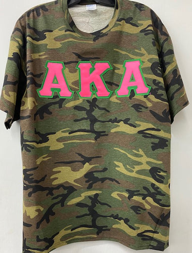 AKA Camoflauge T-shirt