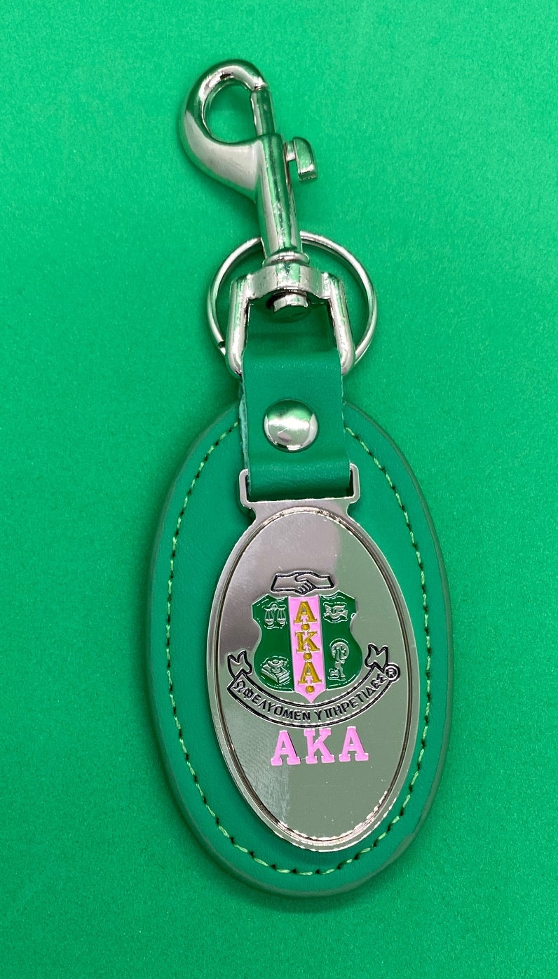 AKA Leather Key Fob