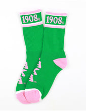 Load image into Gallery viewer, AKA Crew Socks