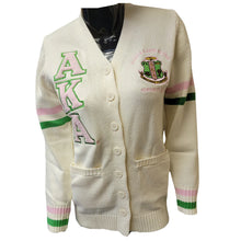 Load image into Gallery viewer, AKA Varsity Cardigan