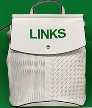 Load image into Gallery viewer, LINKS White Backpack