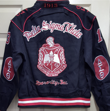Load image into Gallery viewer, Delta Sigma Theta Racing Jacket