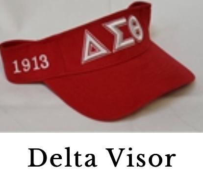 Delta Sigma Theta Visor