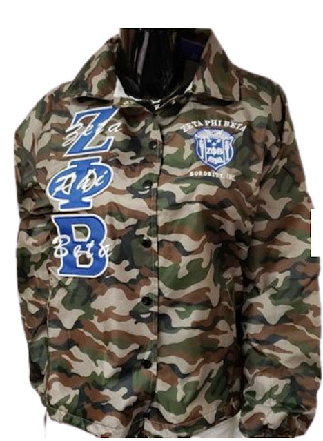Zeta Camouflage Line Jacket