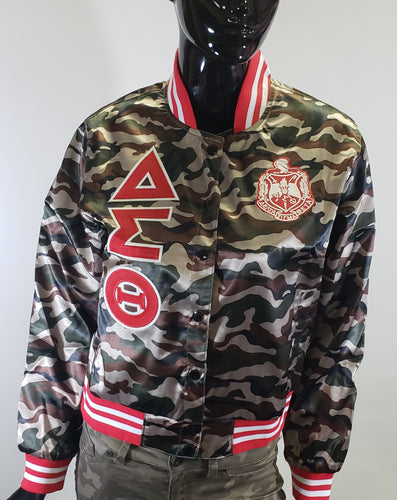 Delta Satin Camouflage Jacket