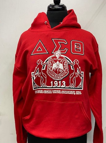 Delta Crest Pullover Hoodie