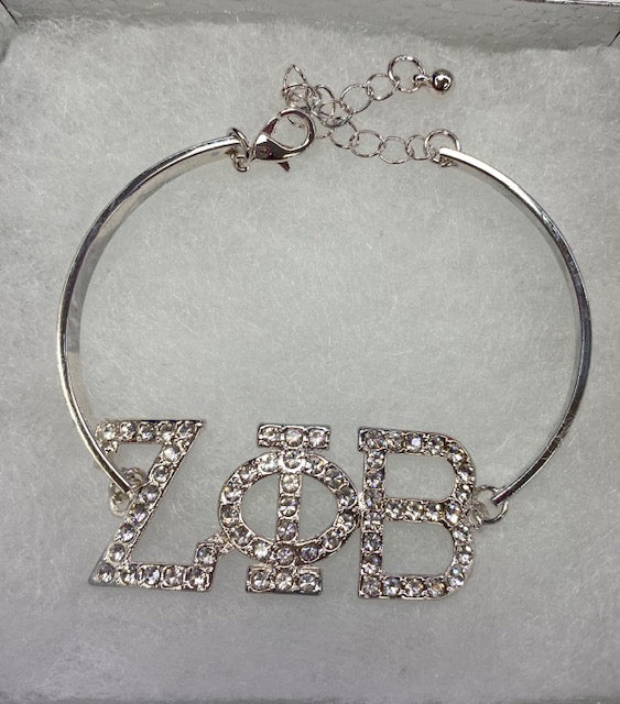 Zeta Phi Beta Bling Bracelet