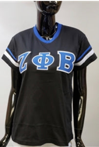 Zeta V-neck Ringer T-shirt