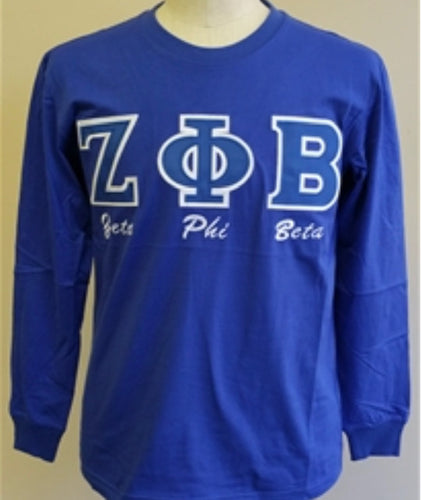 Zeta Long Sleeve Applique T-shirt