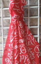 Load image into Gallery viewer, Delta Oblong Silk Scarf