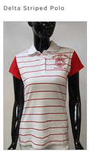 Load image into Gallery viewer, Delta Striped Polo
