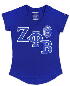 Zeta Glitter V-neck Shirt