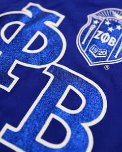 Zeta Glitter V-neck Shirt