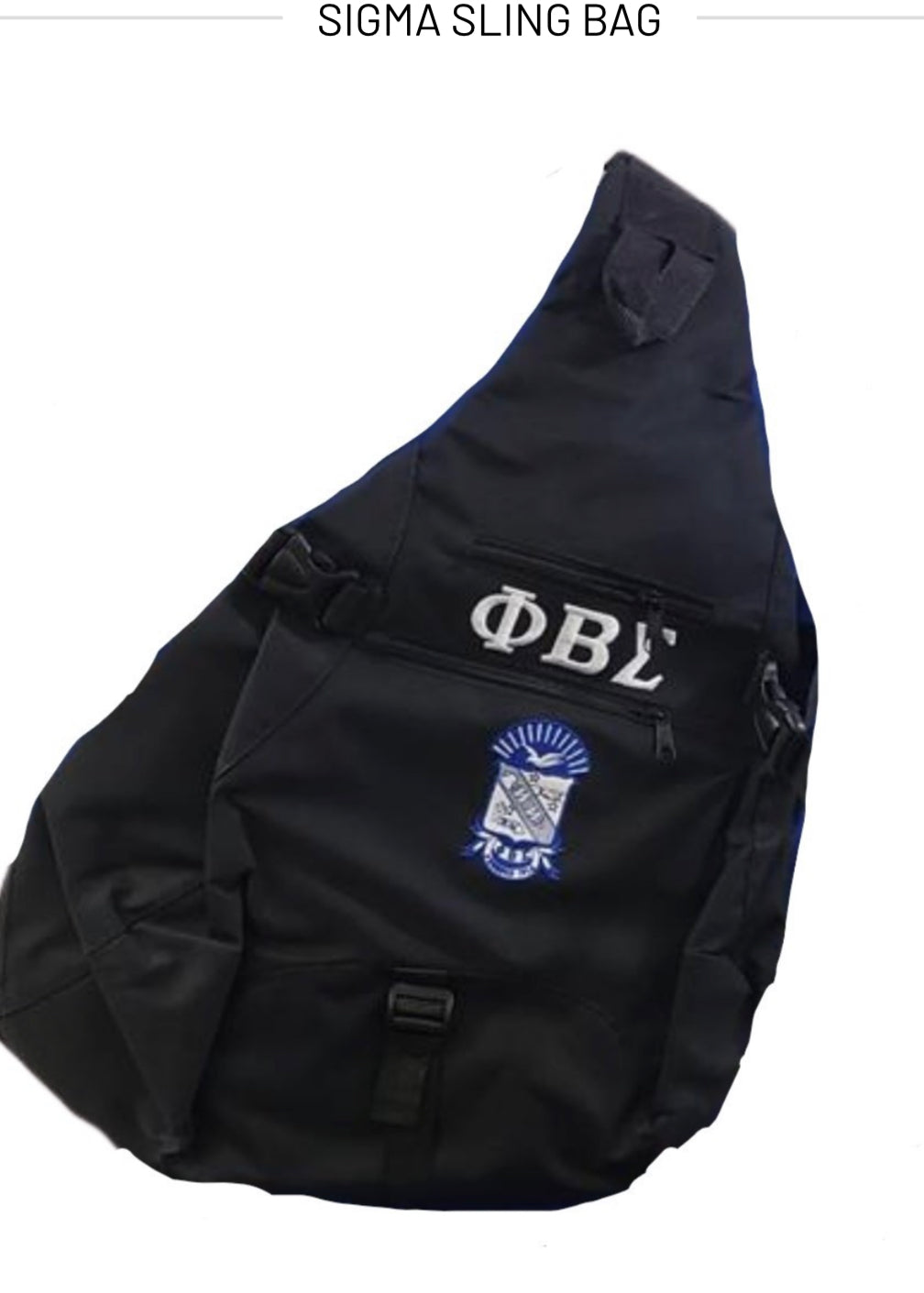 Phi Beta Sigma Sling Bag