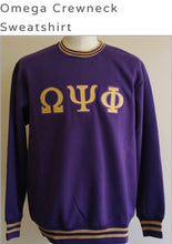 Load image into Gallery viewer, Omega Crew Neck Sweatshirt