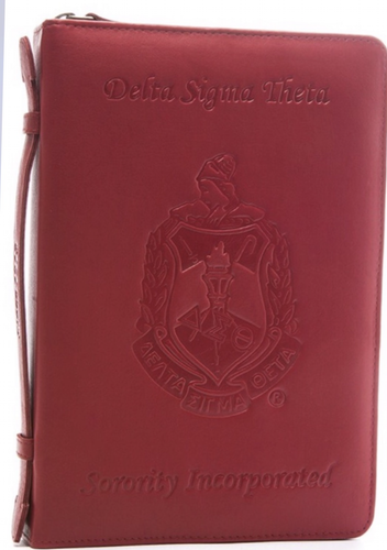 Delta Sigma Theta Leather Ritual Cover