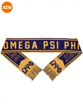 Load image into Gallery viewer, Omega Psi Phi Scarf