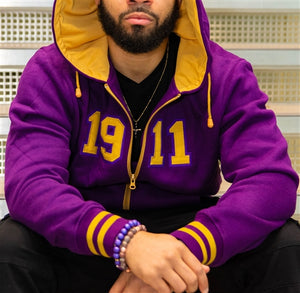 Omega Zip Fleece Hoodie