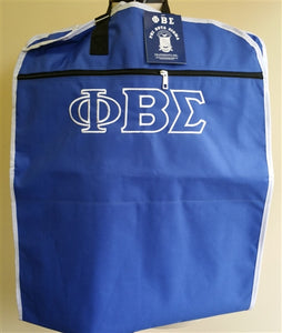 Phi Beta Sigma Garment Bag