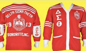 Delta Sigma Theta Letterman Cardigan