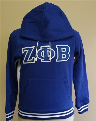 Zeta Applique' Pullover Hoodie