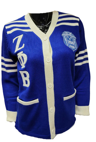 Zeta Cardigan w/ Leather Patches