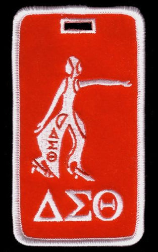 Delta Sigma Theta  Fortitude Luggage Tag