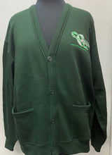 Load image into Gallery viewer, LINKS Fleece Cardigan w/ Pockets