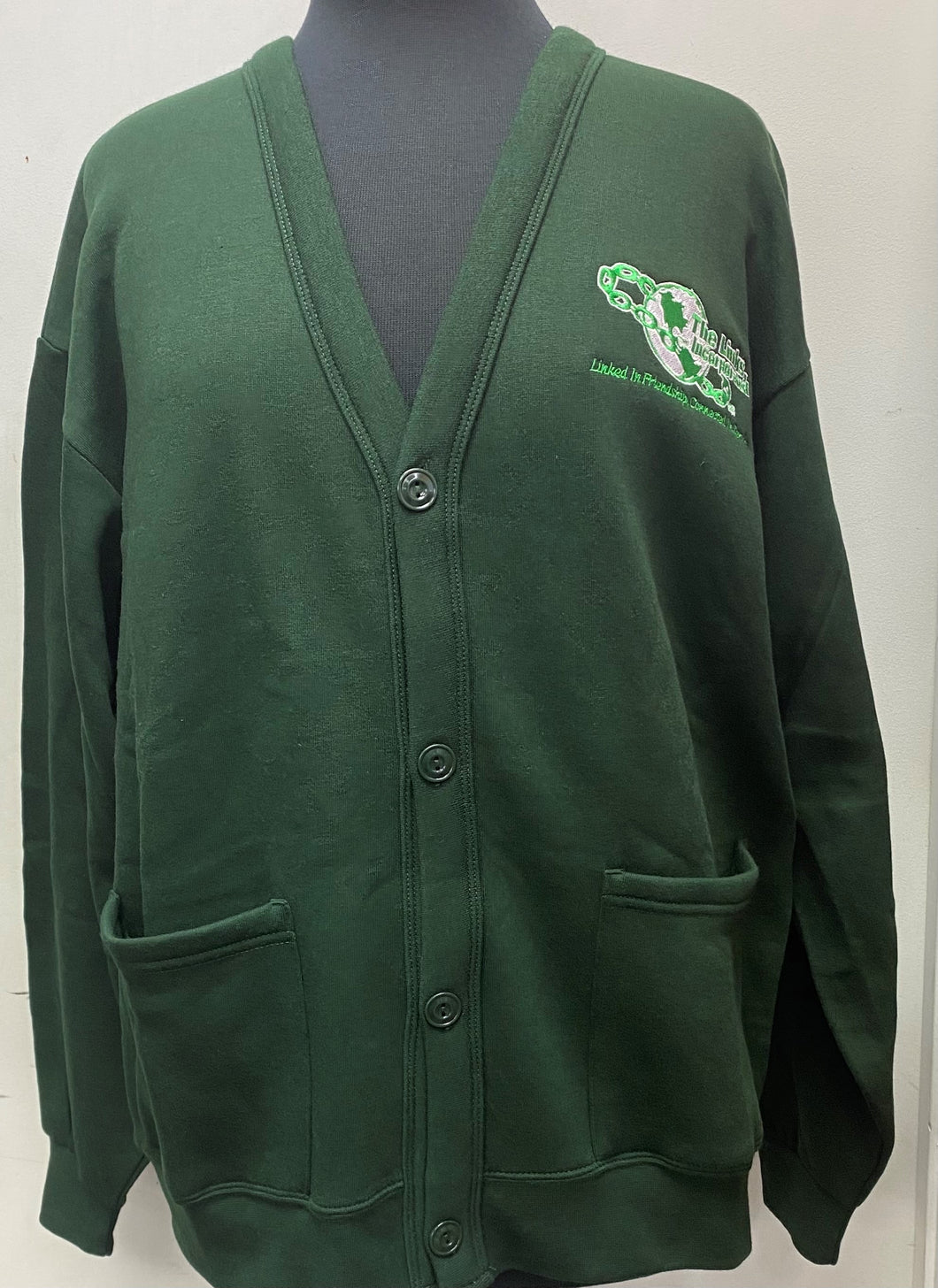 LINKS Fleece Cardigan w/ Pockets