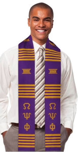 Omega Kente Graduation Stole
