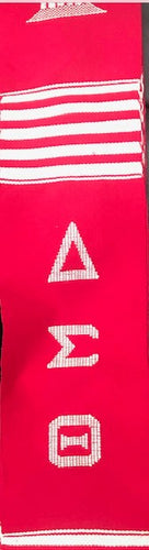 Delta Kente' Graduation Stole