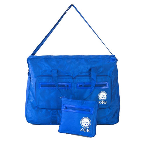 Zeta Phi Beta Folding Tote Bag