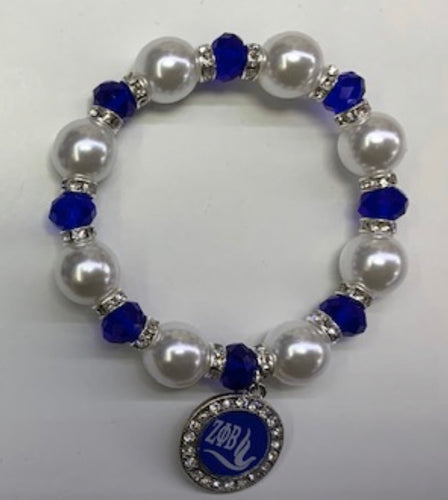 Zeta Phi Beta  Stretch Bracelet