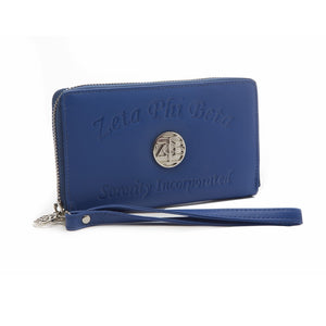Zeta Ladies Embossed Soft Leather Wallet